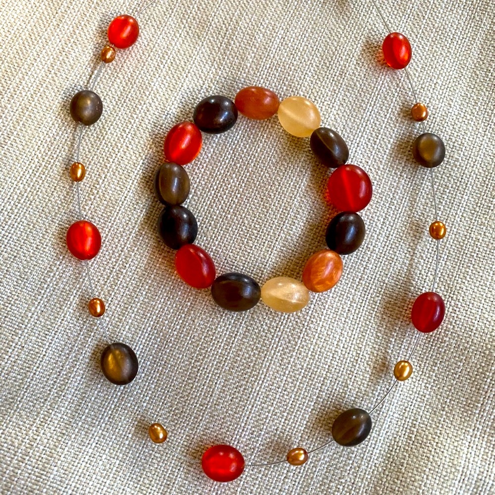 SOLD Necklace and bracelet set SOLD